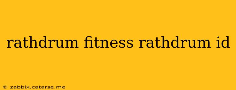 rathdrum fitness rathdrum id